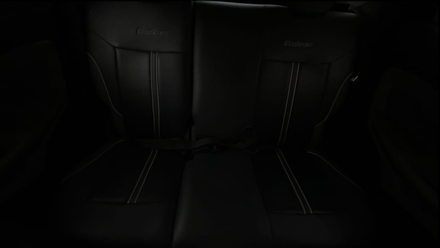 Used 2015 Ford EcoSport Titanium 1.5L Ti-VCT AT Petrol Automatic interior REAR SEAT CONDITION VIEW