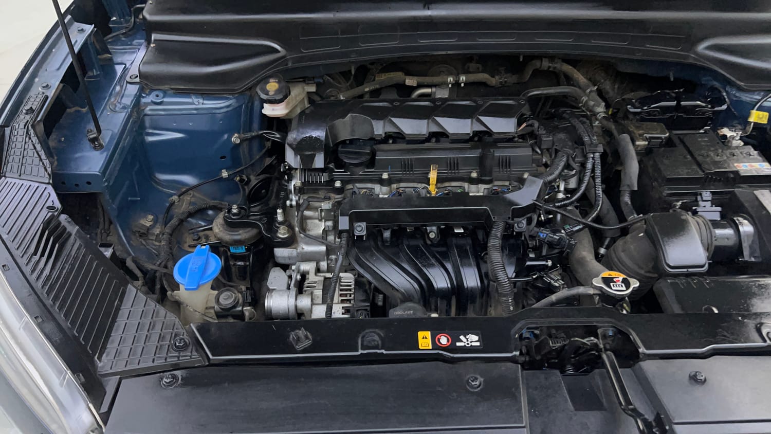 Used 2022 Hyundai Creta SX (O) 1.5 Petrol IVT Petrol Automatic engine ENGINE RIGHT SIDE VIEW