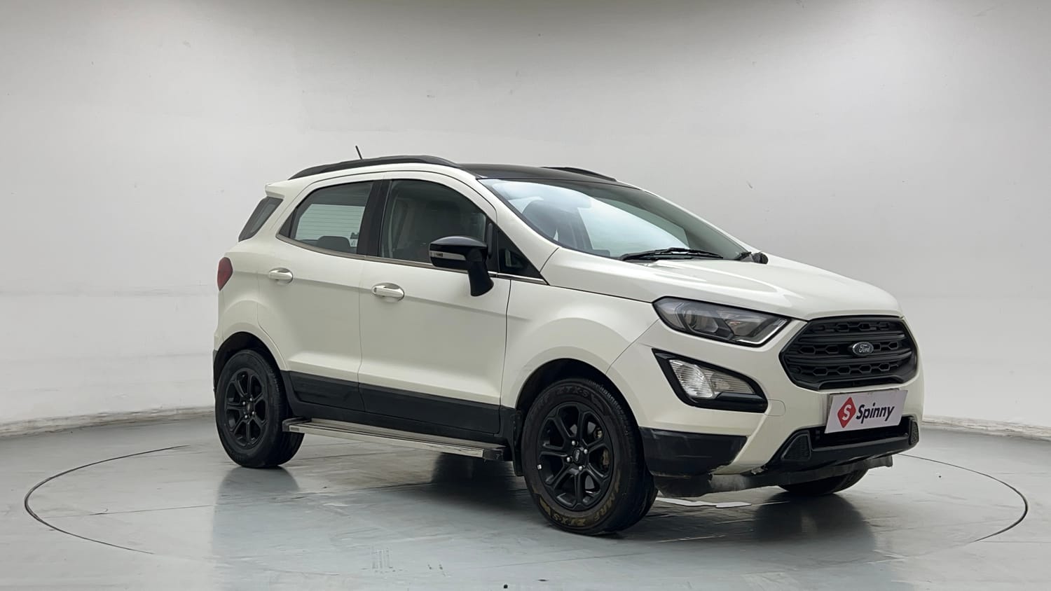 Used 2021 Ford EcoSport Thunder Edition Petrol Petrol Manual exterior RIGHT FRONT CORNER VIEW