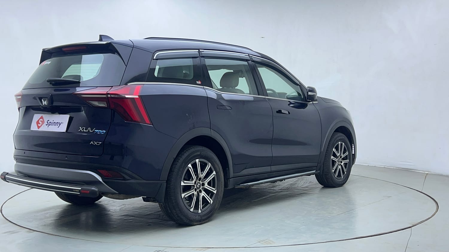 Used 2023 Mahindra XUV700 AX 7 Petrol MT 7 STR Petrol Manual exterior RIGHT REAR CORNER VIEW