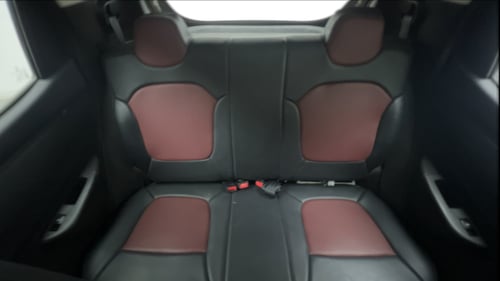 Used 2020 Renault Kwid RXT 1.0 Opt Petrol Manual interior REAR SEAT CONDITION VIEW