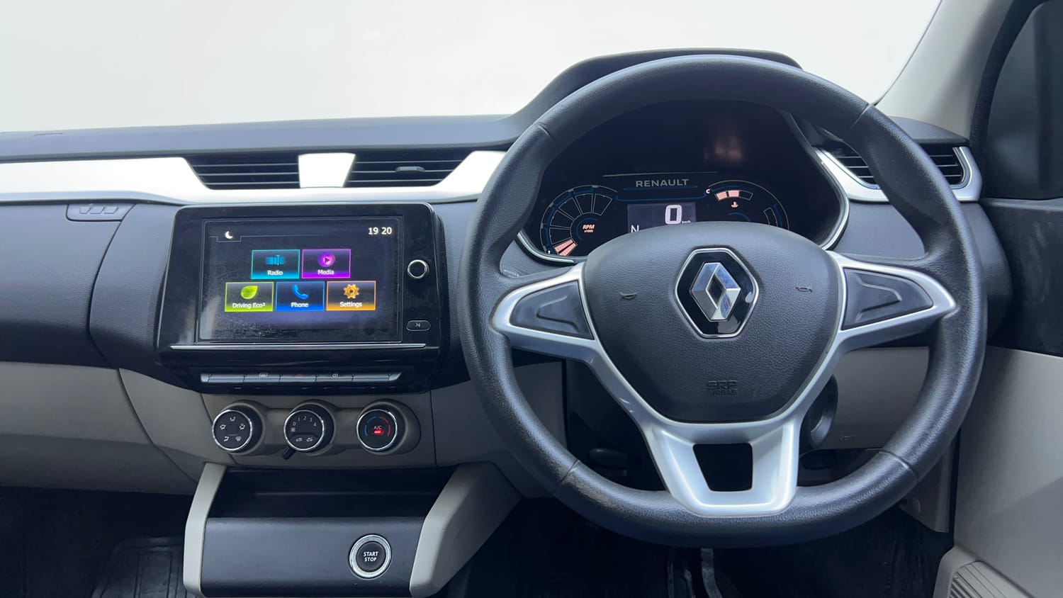 Used 2020 Renault Triber RXZ EASY-R AMT Petrol Automatic interior STEERING VIEW