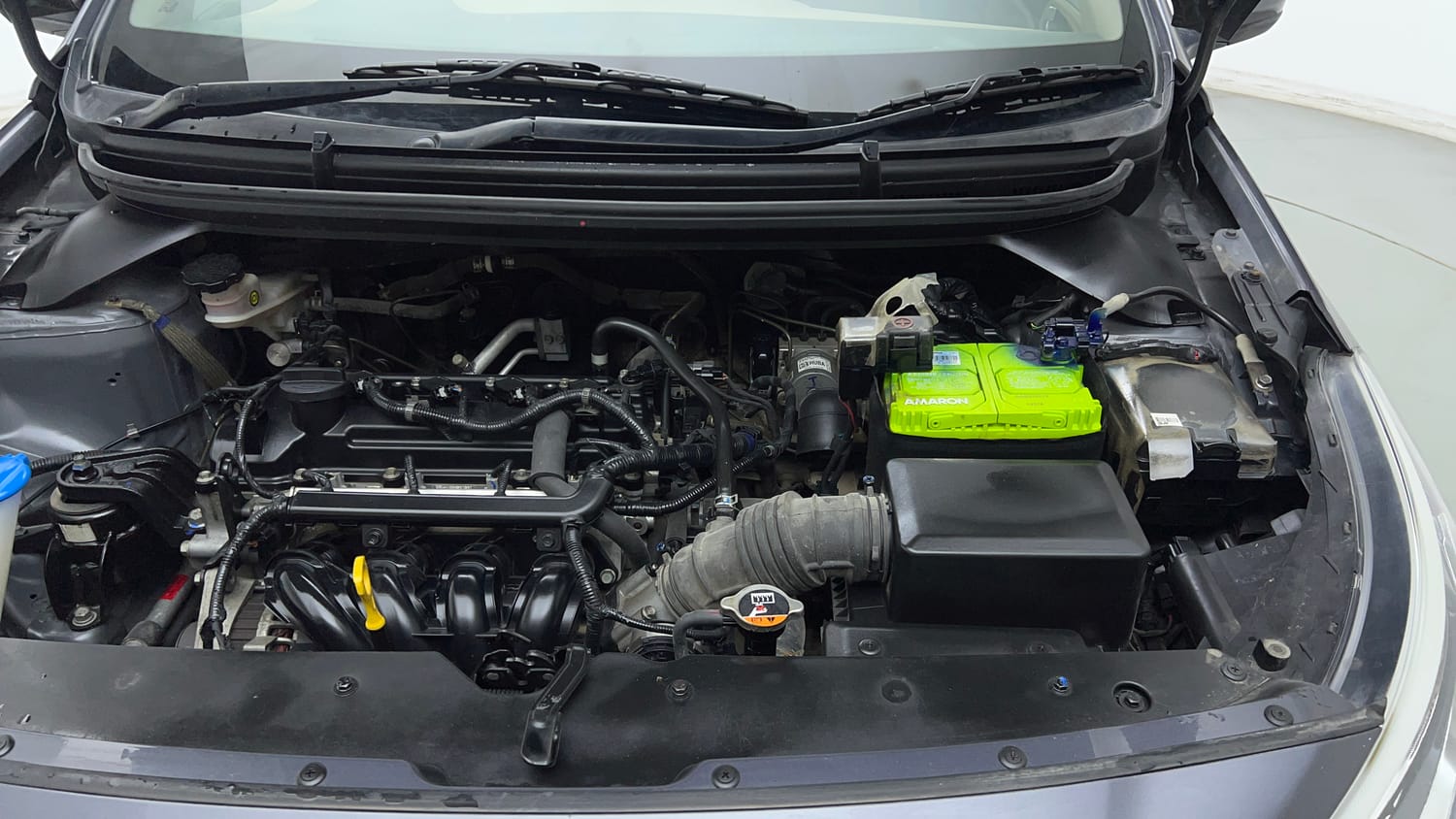 Used 2018 Hyundai Elite i20 Magna Executive 1.2 Petrol Manual engine ENGINE LEFT SIDE VIEW