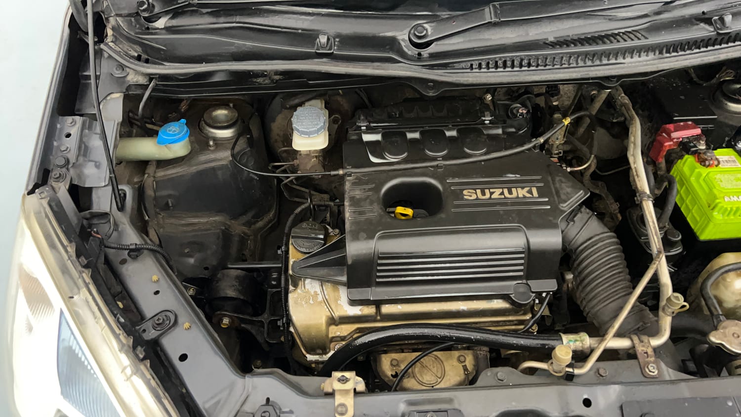 Used 2012 Maruti Suzuki Wagon R 1.0 VXi Petrol Manual engine ENGINE RIGHT SIDE VIEW