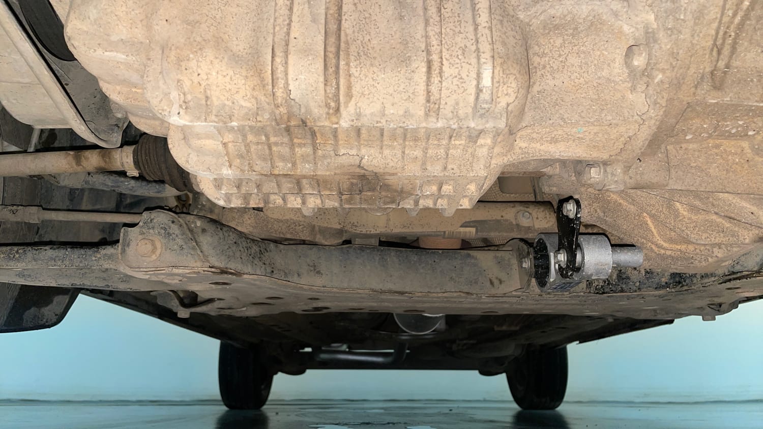 Used 2015 Ford EcoSport Trend 1.5 Ti-VCT Petrol Manual extra FRONT LEFT UNDERBODY VIEW