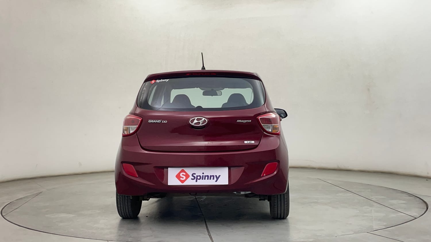 Used 2014 Hyundai Grand i10 Magna 1.2 Kappa VTVT Petrol Manual exterior BACK VIEW