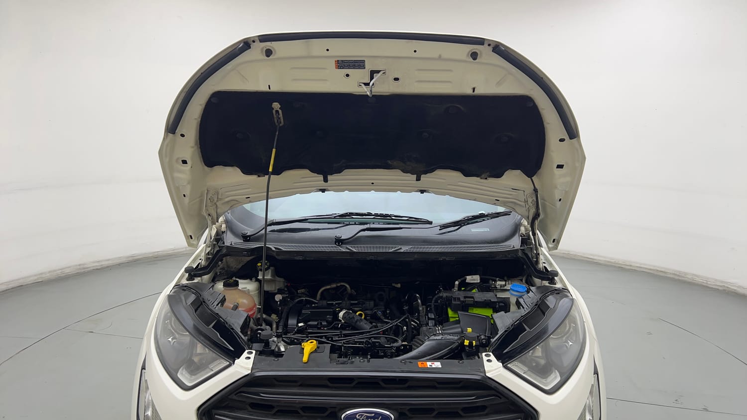 Used 2021 Ford EcoSport Thunder Edition Petrol Petrol Manual engine ENGINE & BONNET OPEN FRONT VIEW