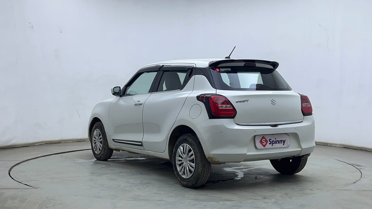 Used 2024 Maruti Suzuki Swift VXi Petrol Manual exterior LEFT REAR CORNER VIEW