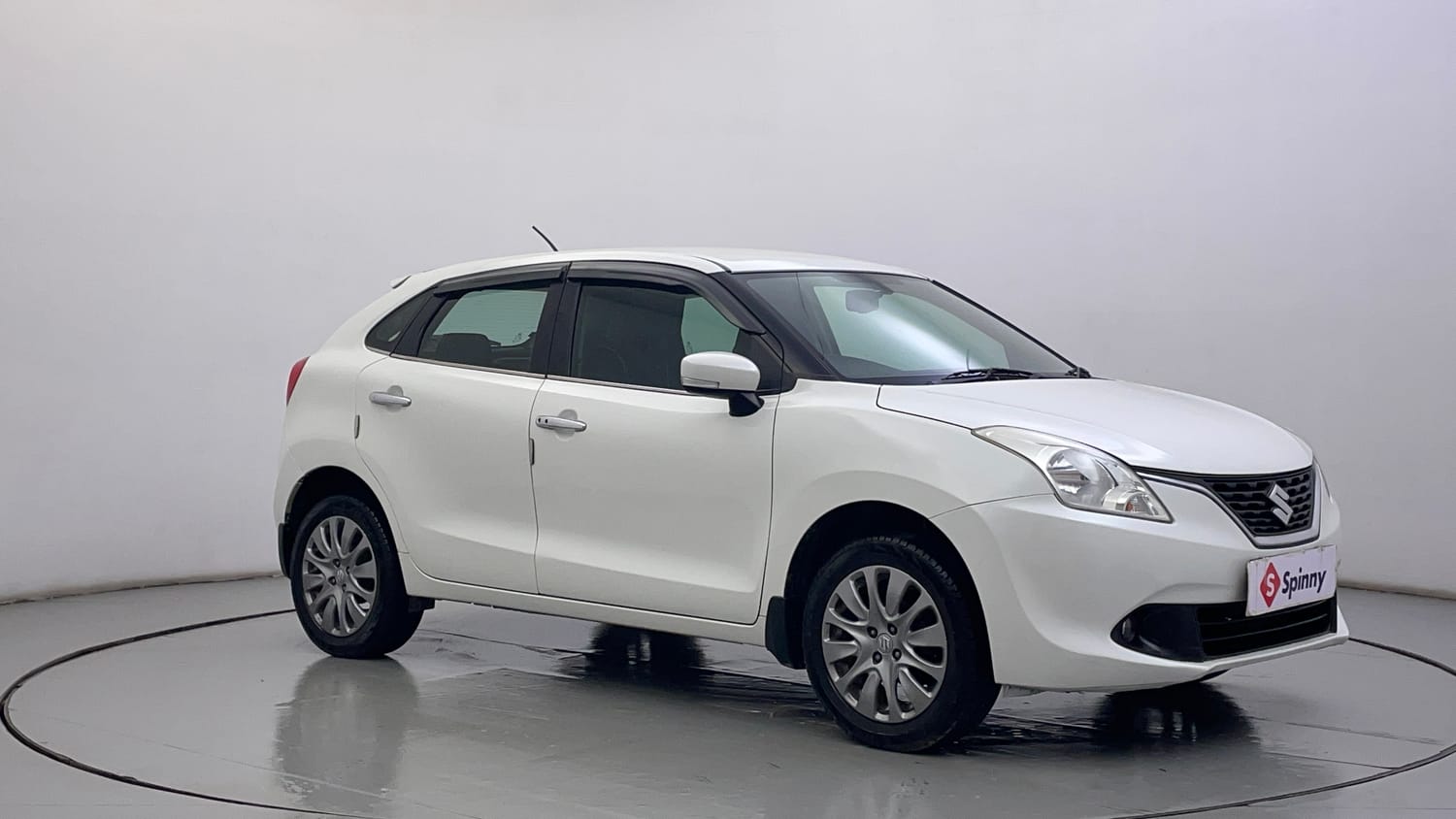 Used 2018 Maruti Suzuki Baleno Zeta 1.2 Petrol Manual exterior RIGHT FRONT CORNER VIEW