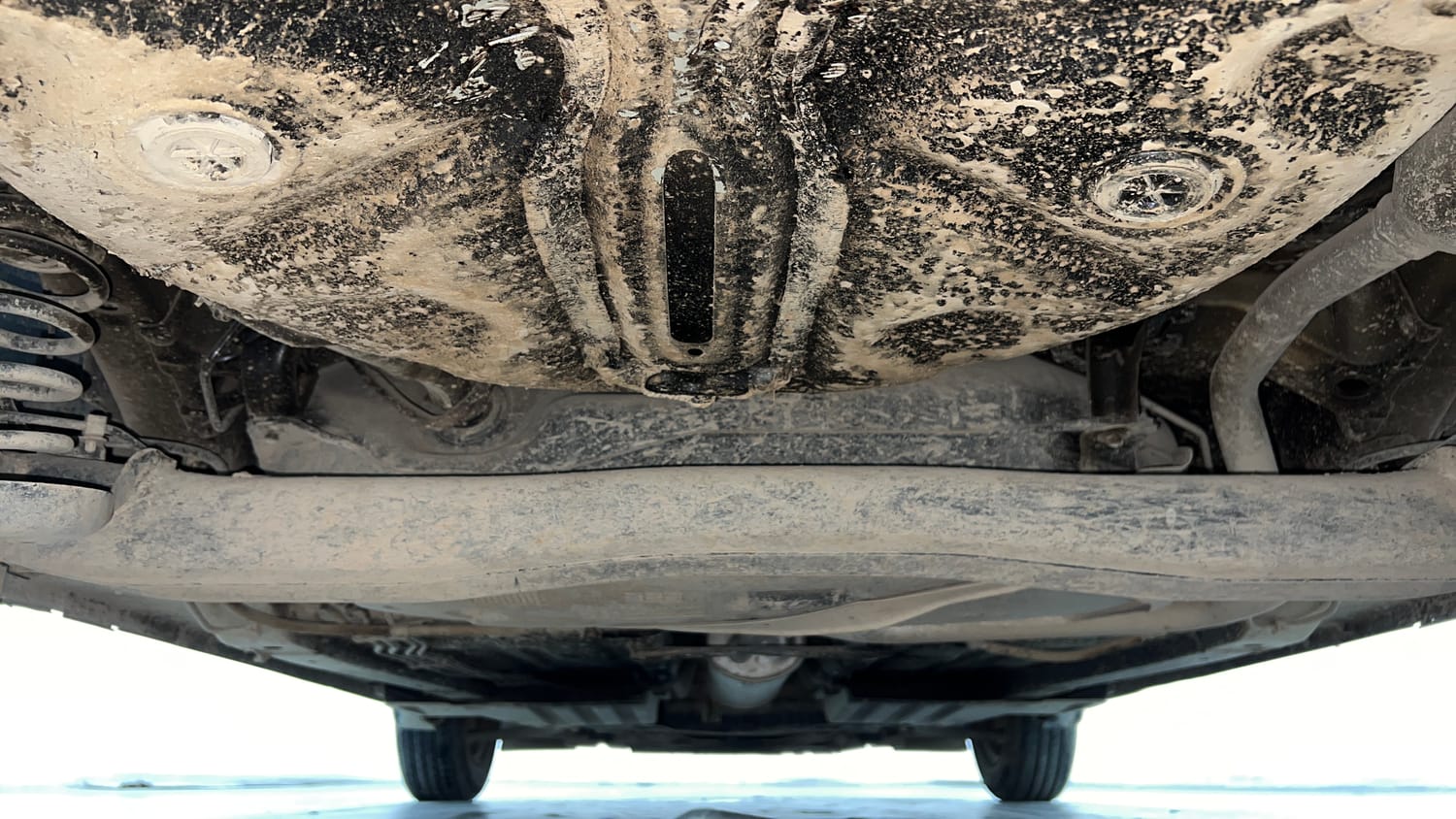 Used 2024 Maruti Suzuki Swift LXi Petrol Manual extra REAR UNDERBODY VIEW (TAKEN FROM REAR)