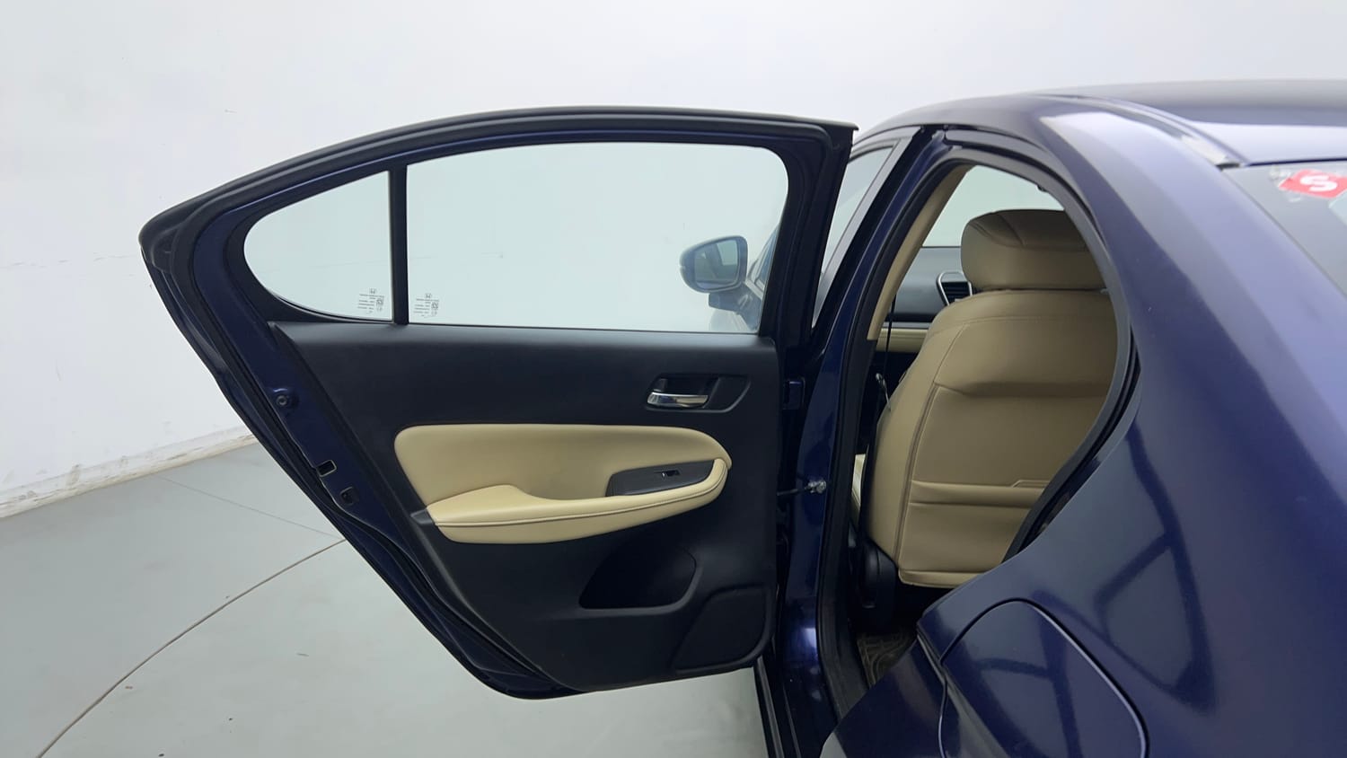 Used 2023 Honda City ZX Petrol MT Petrol Manual interior LEFT REAR DOOR OPEN VIEW