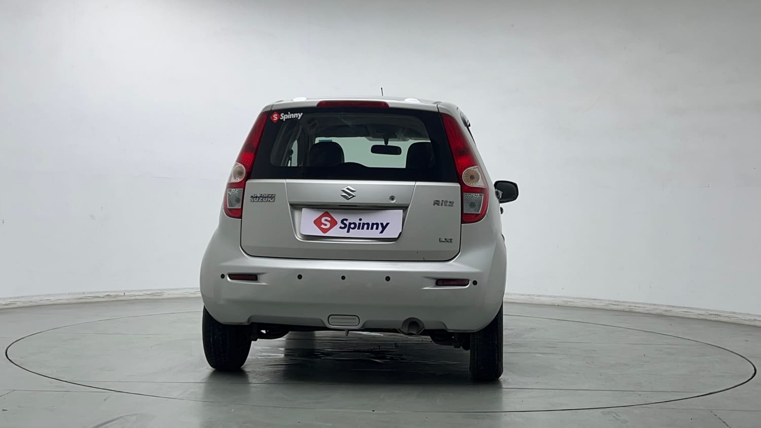 Used 2015 Maruti Suzuki Ritz Lxi BS-IV Petrol Manual exterior BACK VIEW