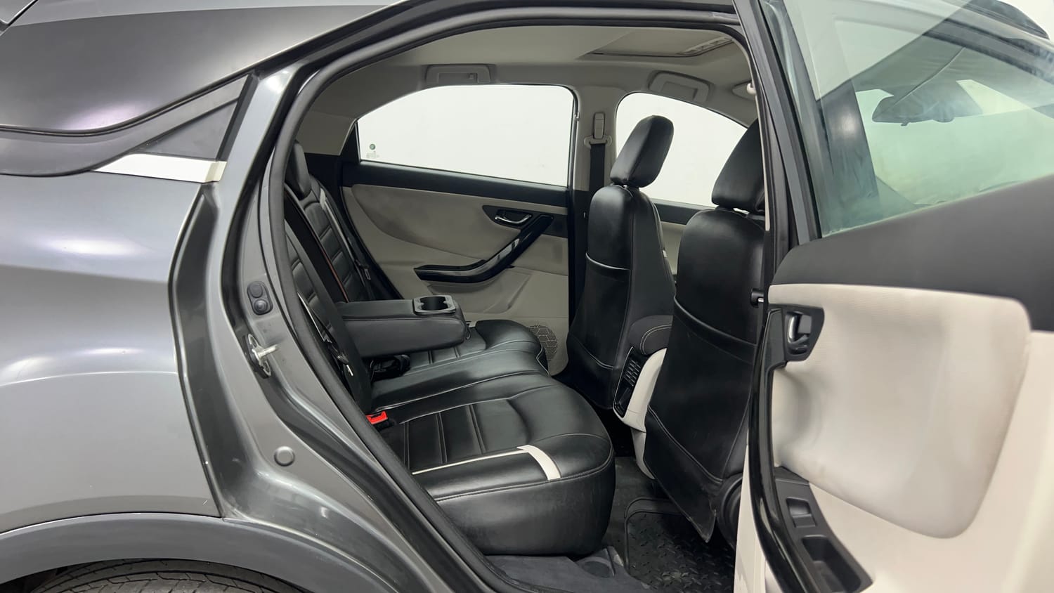 Used 2021 Tata Nexon XZA Plus (S) Petrol Automatic interior RIGHT SIDE REAR DOOR CABIN VIEW