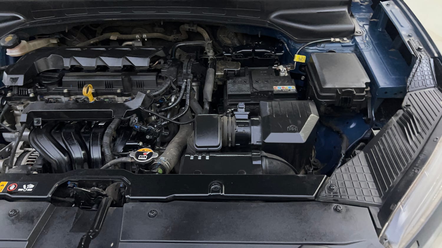 Used 2022 Hyundai Creta SX (O) 1.5 Petrol IVT Petrol Automatic engine ENGINE LEFT SIDE VIEW