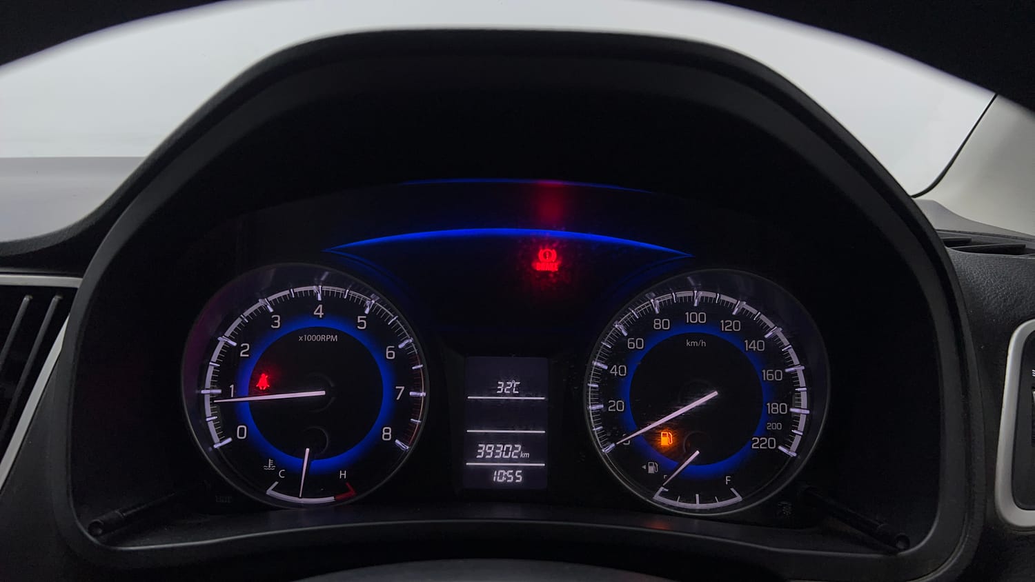 Used 2018 Maruti Suzuki Baleno Delta 1.2 Petrol Manual interior CLUSTERMETER VIEW