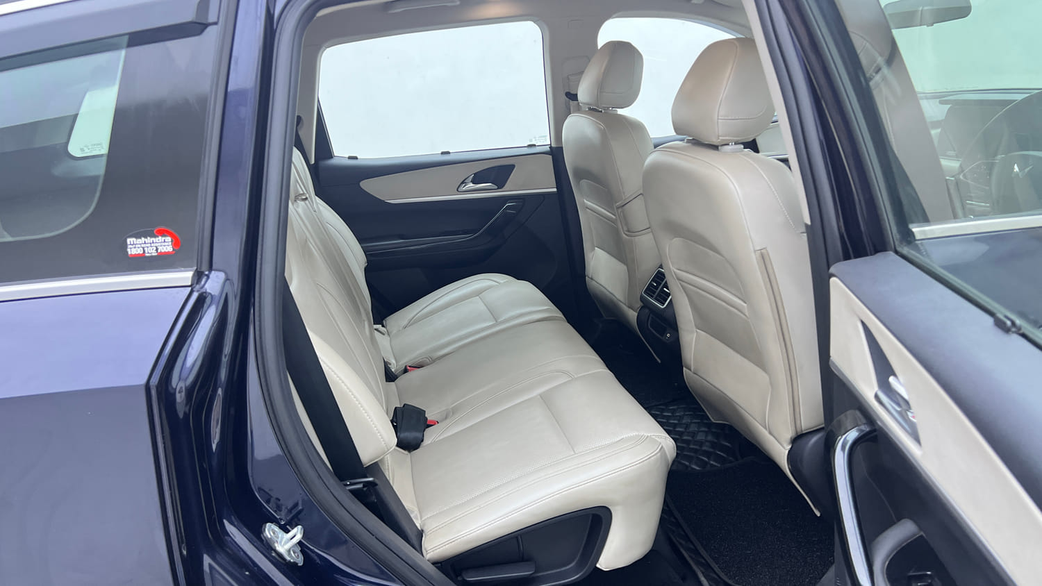 Used 2023 Mahindra XUV700 AX 7 Petrol MT 7 STR Petrol Manual interior RIGHT SIDE REAR DOOR CABIN VIEW