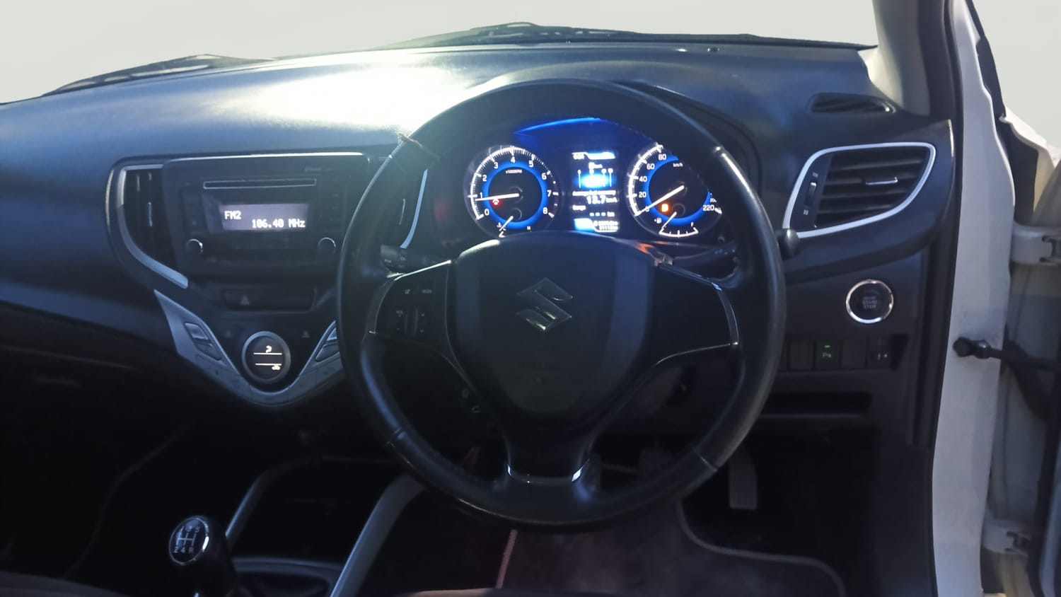 Used 2018 Maruti Suzuki Baleno Zeta 1.2 Petrol Manual interior STEERING VIEW