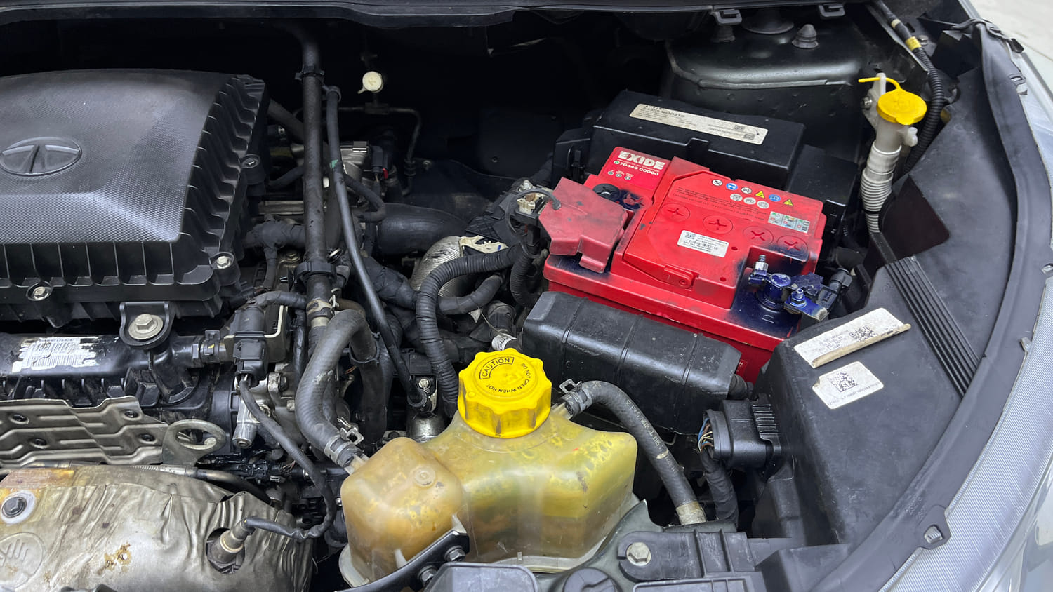 Used 2020 Tata Nexon XZA Plus Petrol Automatic engine ENGINE LEFT SIDE VIEW