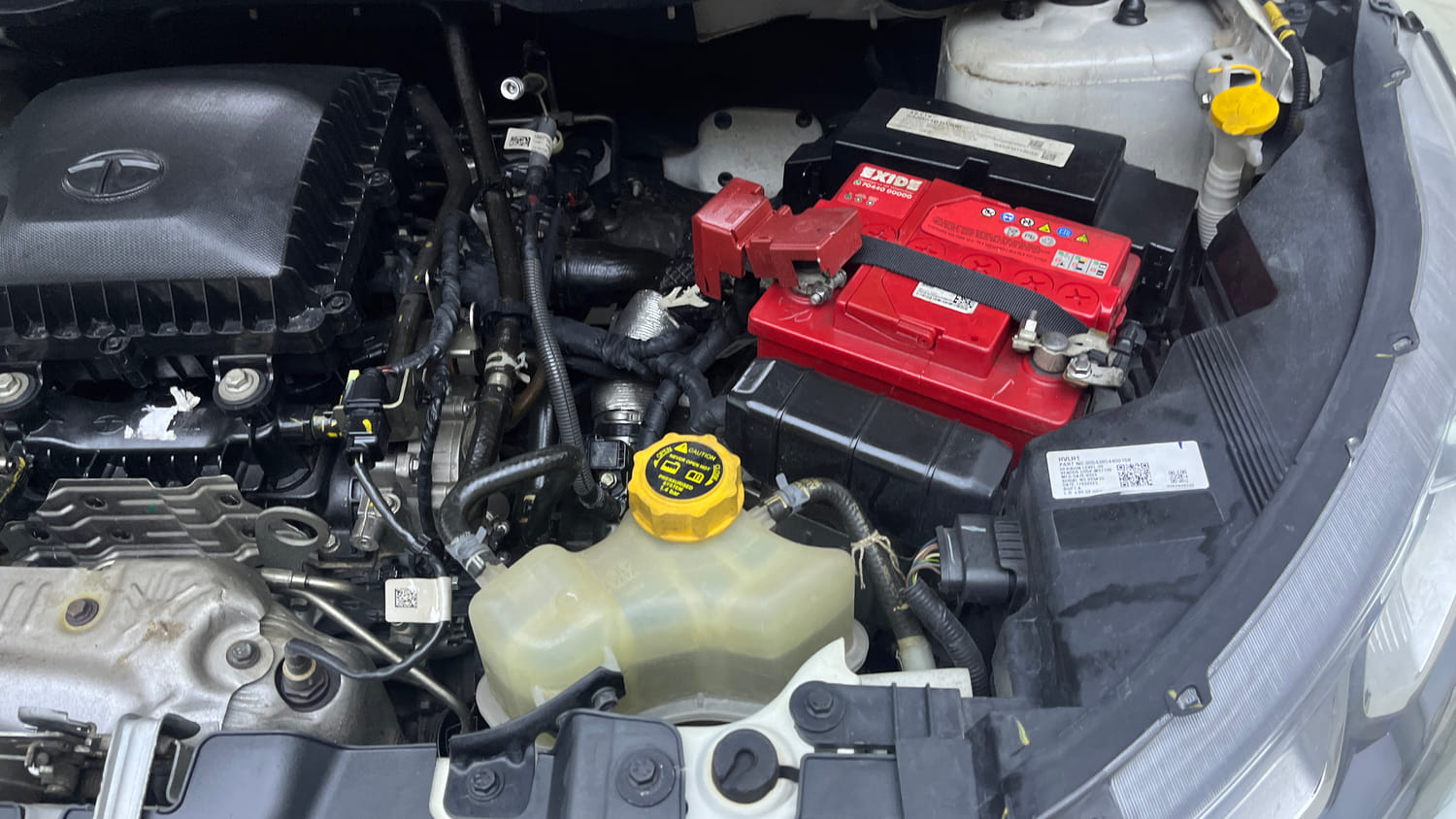 Used 2023 Tata Nexon XZA Plus Petrol Automatic engine ENGINE LEFT SIDE VIEW