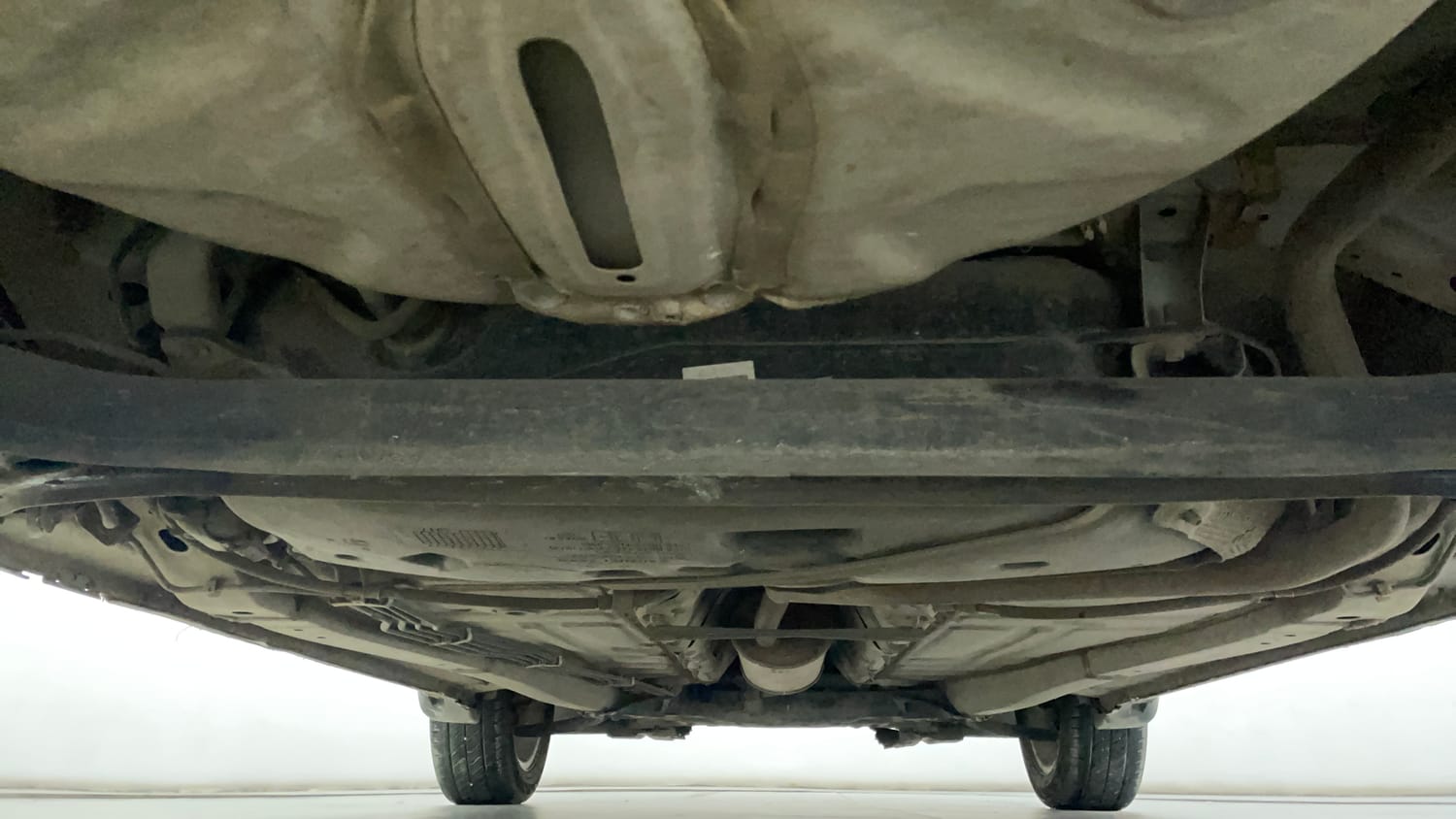 Used 2018 Maruti Suzuki Baleno Zeta 1.2 Petrol Manual extra REAR UNDERBODY VIEW (TAKEN FROM REAR)