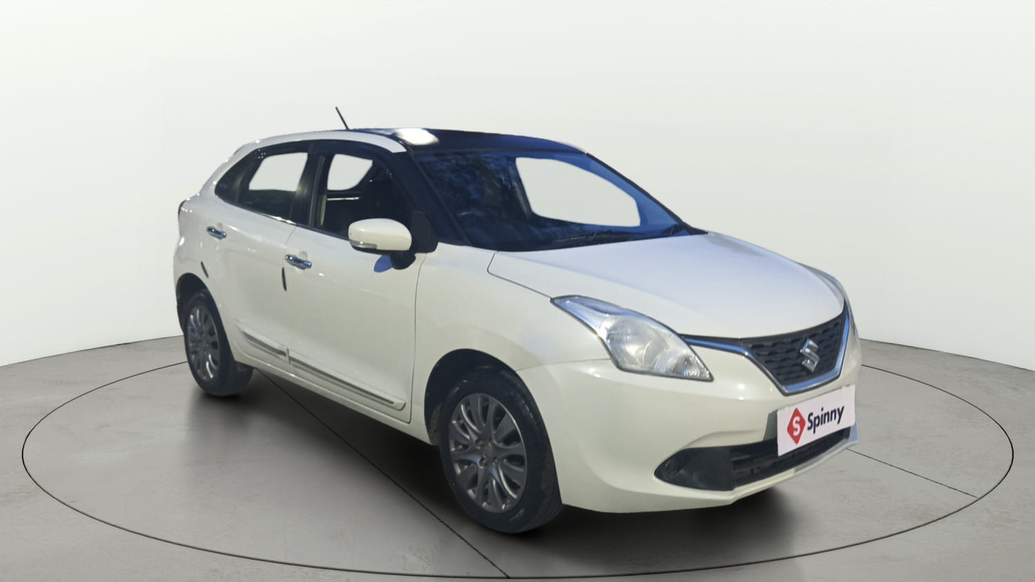 Used 2018 Maruti Suzuki Baleno Zeta 1.2 Petrol Manual exterior RIGHT FRONT CORNER VIEW