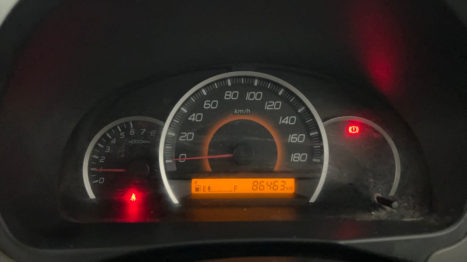 Used 2012 Maruti Suzuki Wagon R 1.0 VXi Petrol Manual interior CLUSTERMETER VIEW