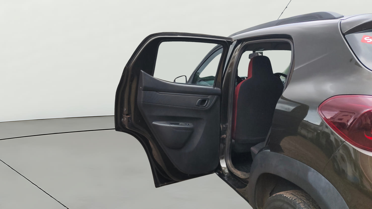 Used 2022 Renault Kwid RXT 1.0 AMT Petrol Automatic interior LEFT REAR DOOR OPEN VIEW