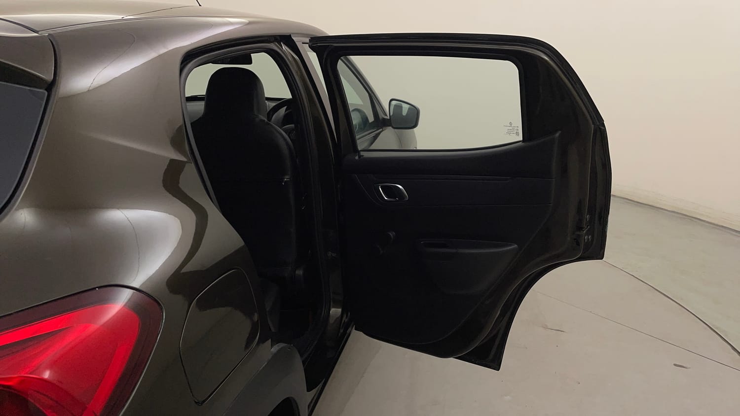 Used 2018 Renault Kwid 1.0 RXT AMT Petrol Automatic interior RIGHT REAR DOOR OPEN VIEW