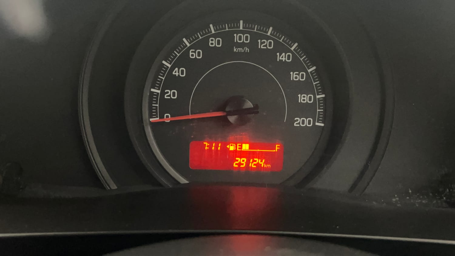 Used 2018 Maruti Suzuki Swift LXi Petrol Manual interior CLUSTERMETER VIEW