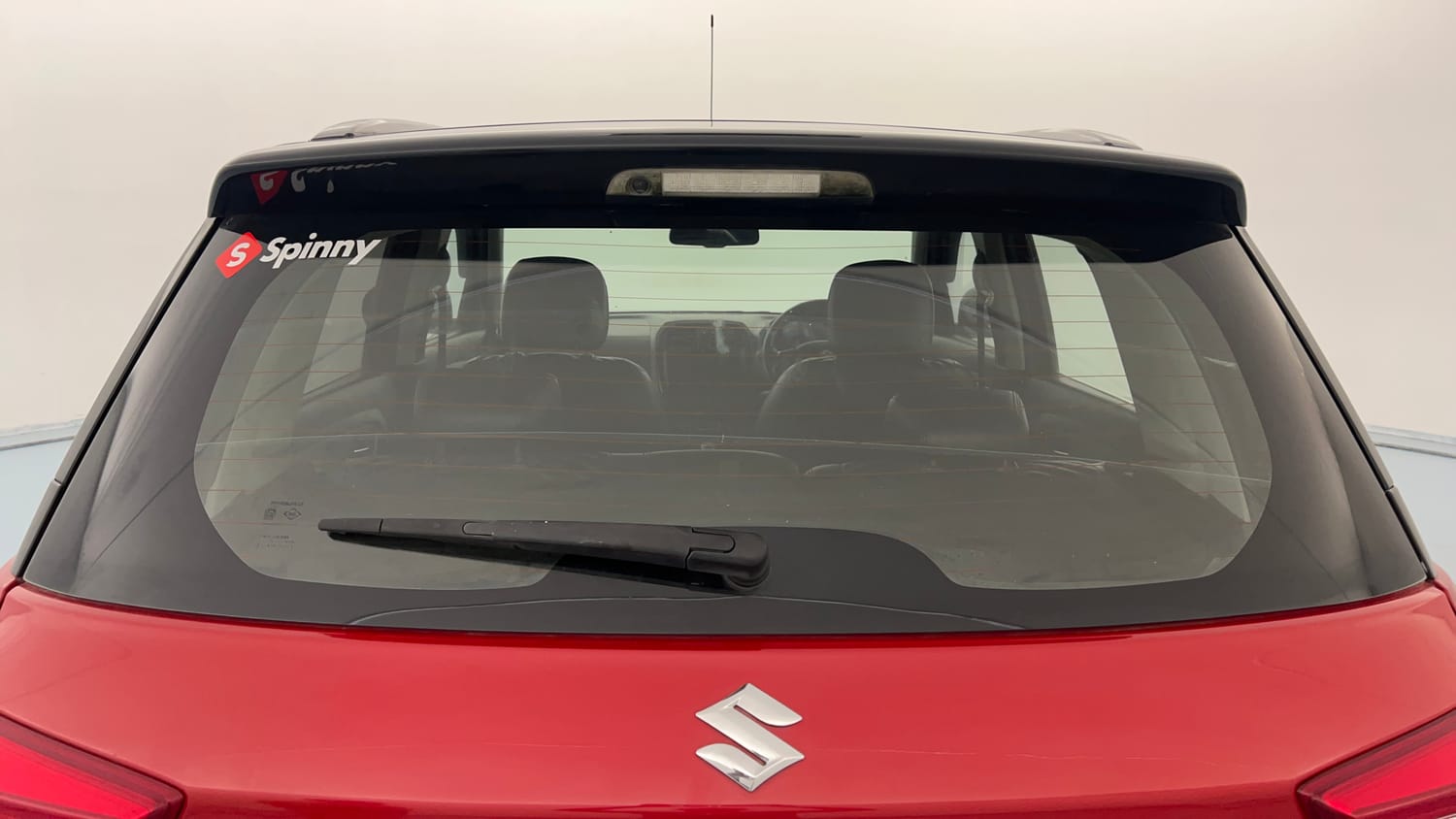 Used 2022 Maruti Suzuki Vitara Brezza [2020-2022] ZXI Plus Dual Tone Petrol Manual exterior BACK WINDSHIELD VIEW