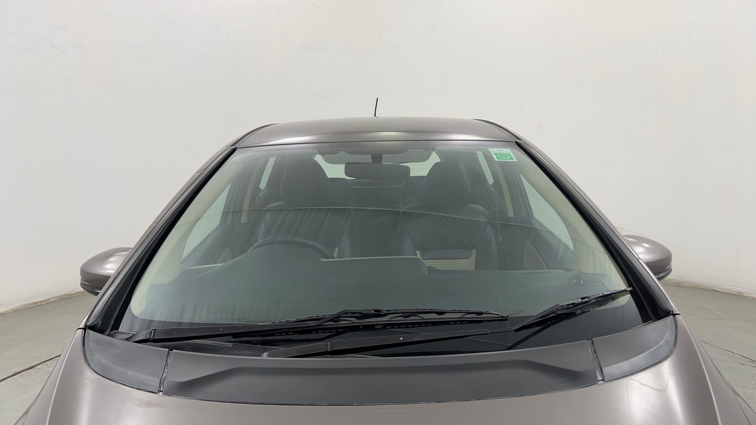Used 2017 Honda Jazz V Petrol Petrol Manual exterior FRONT WINDSHIELD VIEW