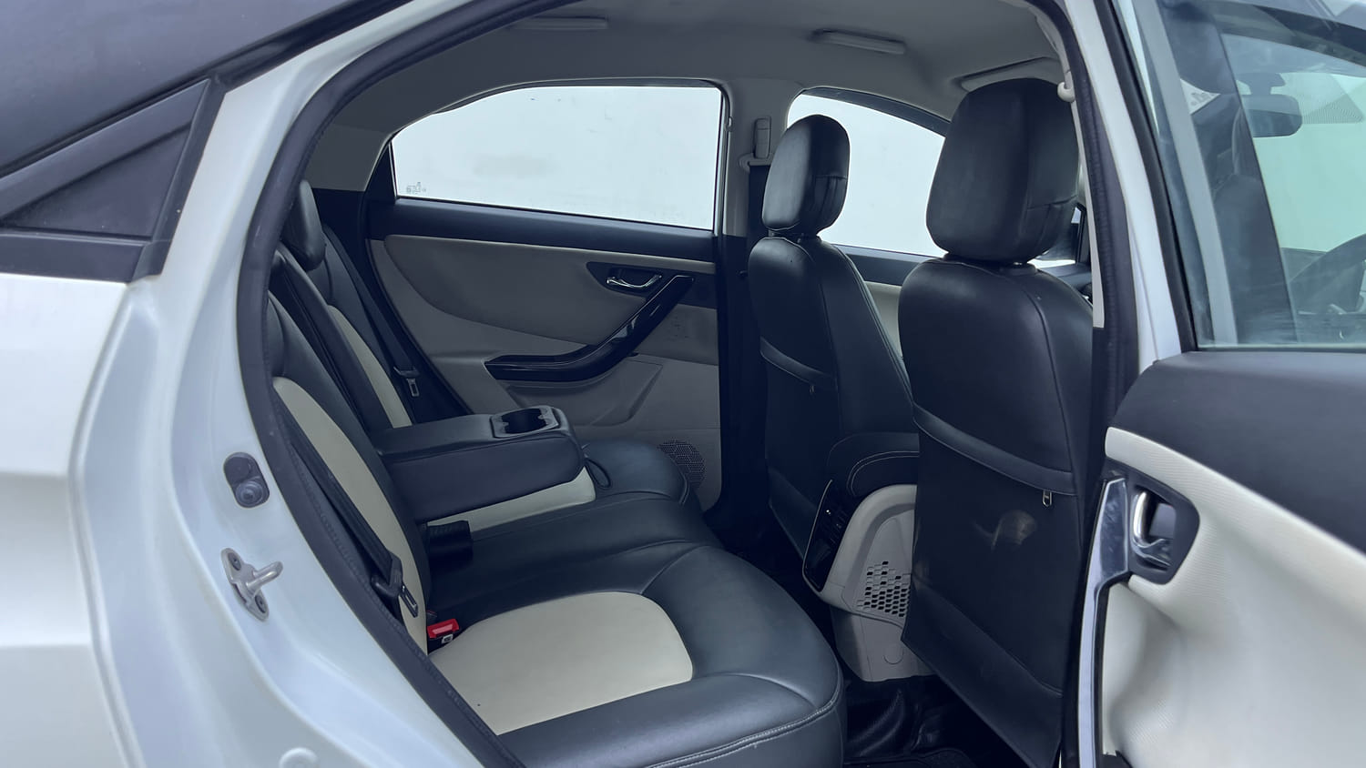 Used 2023 Tata Nexon XZA Plus Petrol Automatic interior RIGHT SIDE REAR DOOR CABIN VIEW