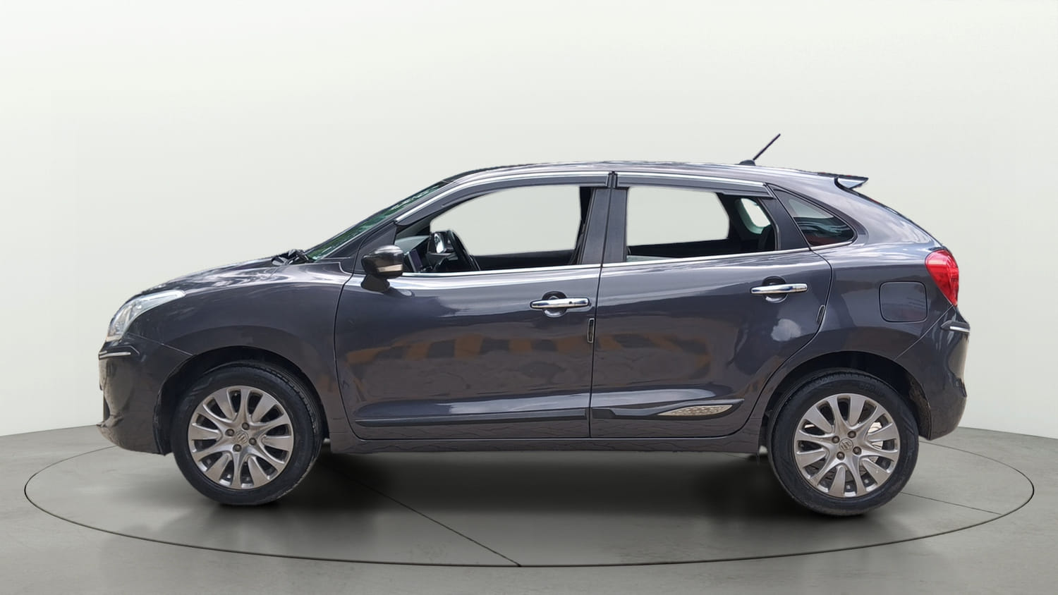 Used 2018 Maruti Suzuki Baleno Zeta 1.2 Petrol Manual exterior LEFT SIDE VIEW