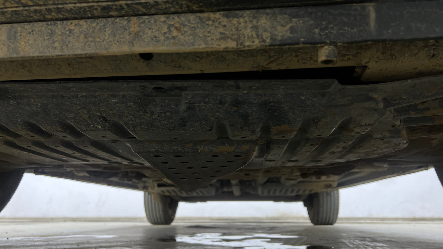 Used 2021 Tata Harrier XE Diesel Manual extra FRONT LEFT UNDERBODY VIEW