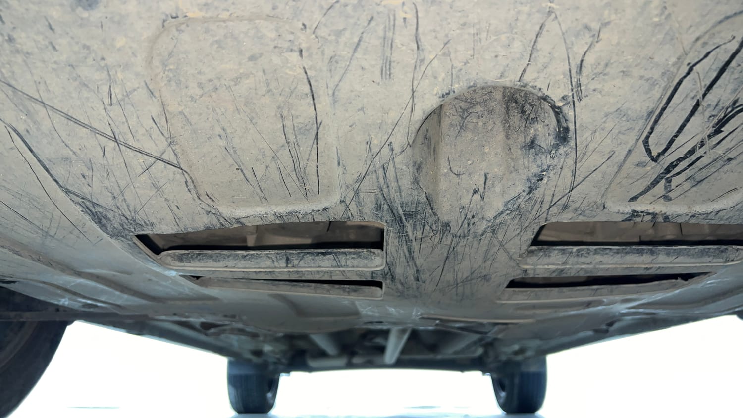 Used 2018 Hyundai Creta SX 1.6 AT CRDi Diesel Automatic extra FRONT LEFT UNDERBODY VIEW