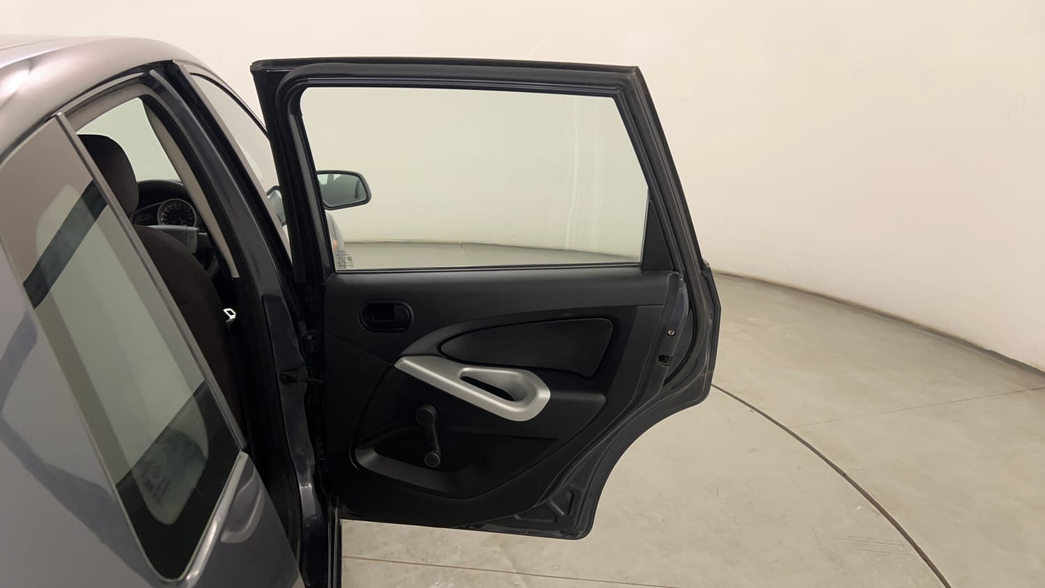 Used 2012 Ford Figo Duratec Petrol ZXI 1.2 Petrol Manual interior RIGHT REAR DOOR OPEN VIEW