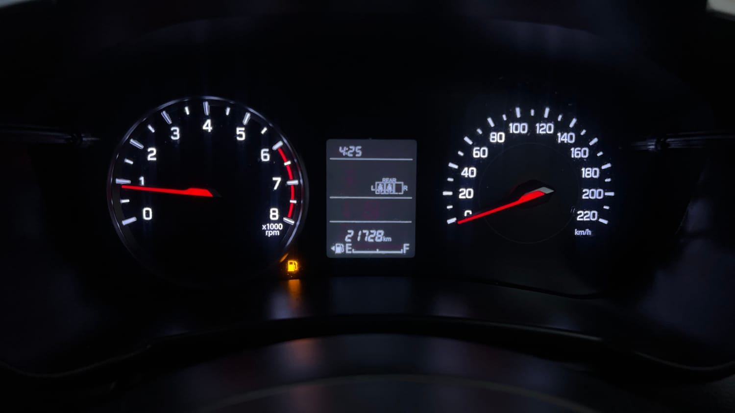 Used 2024 Maruti Suzuki Swift VXi Petrol Manual interior CLUSTERMETER VIEW