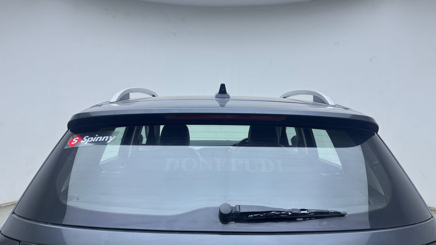 Used 2023 Volkswagen Taigun Topline 1.0 TSI MT Petrol Manual exterior BACK WINDSHIELD VIEW