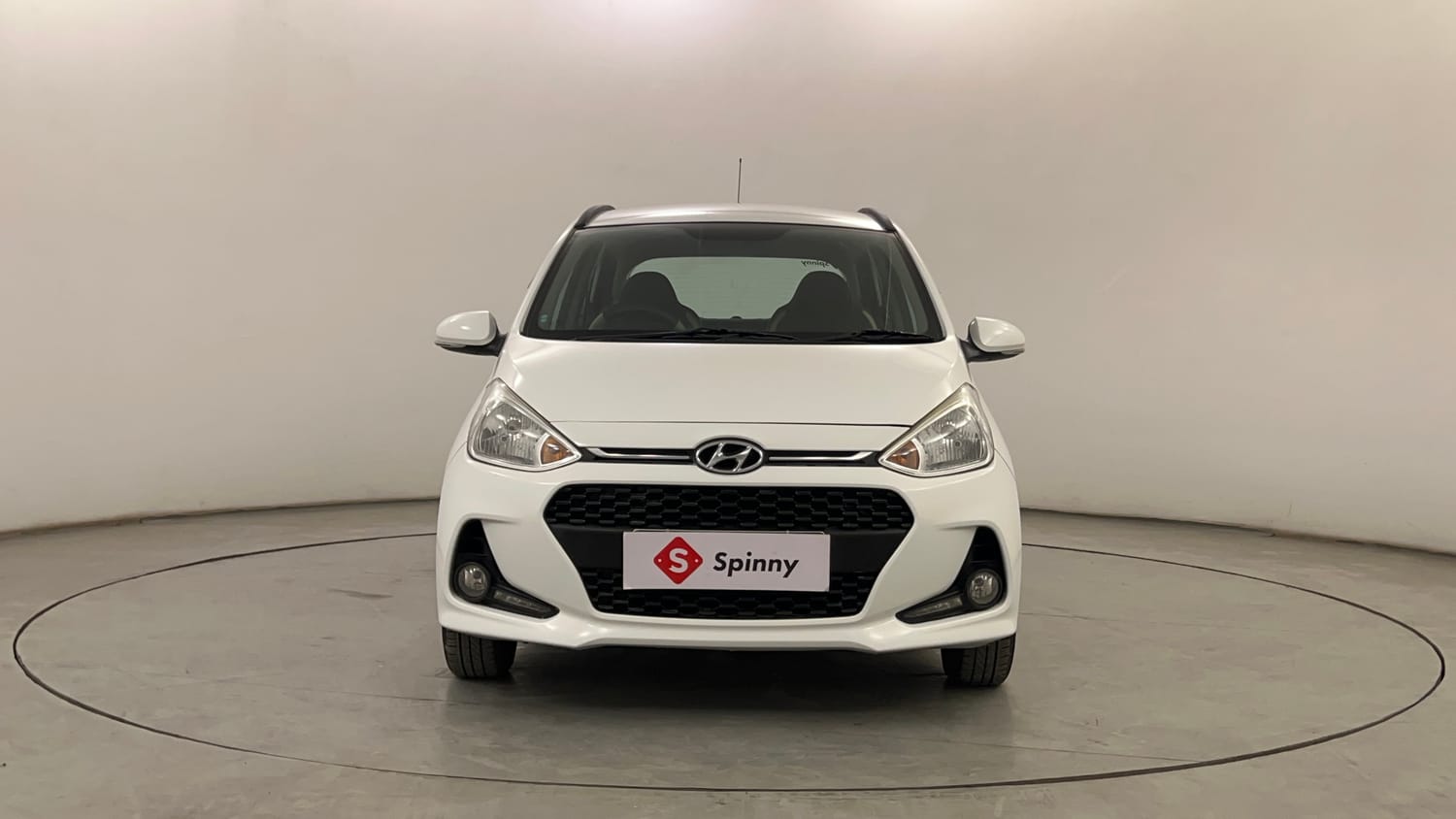 Used 2019 Hyundai Grand i10 Sportz 1.2 Kappa VTVT Petrol Manual exterior FRONT VIEW