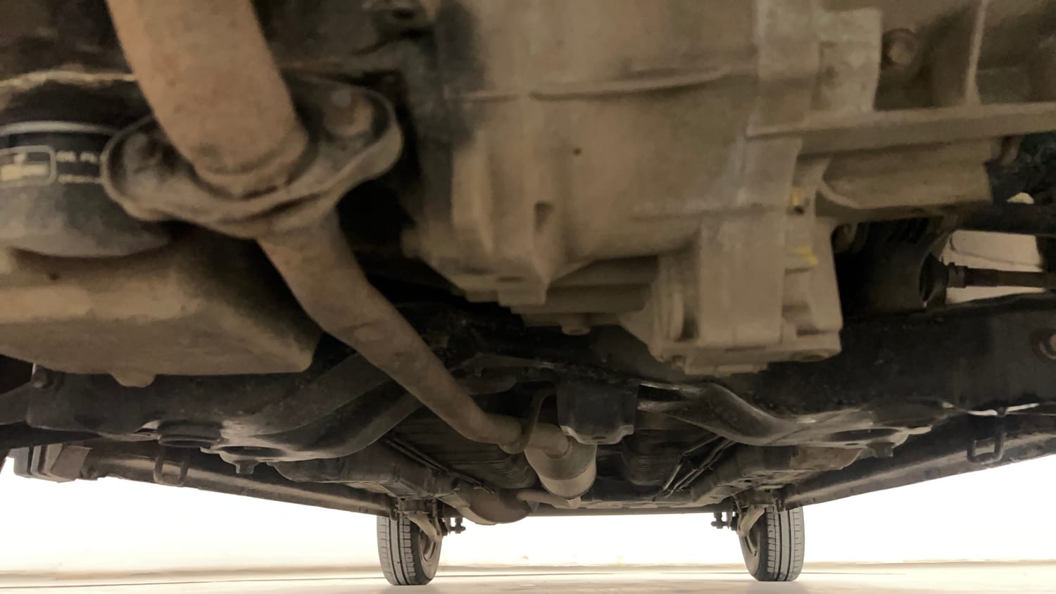 Used 2012 Maruti Suzuki Wagon R 1.0 LXi CNG Cng Manual extra FRONT LEFT UNDERBODY VIEW