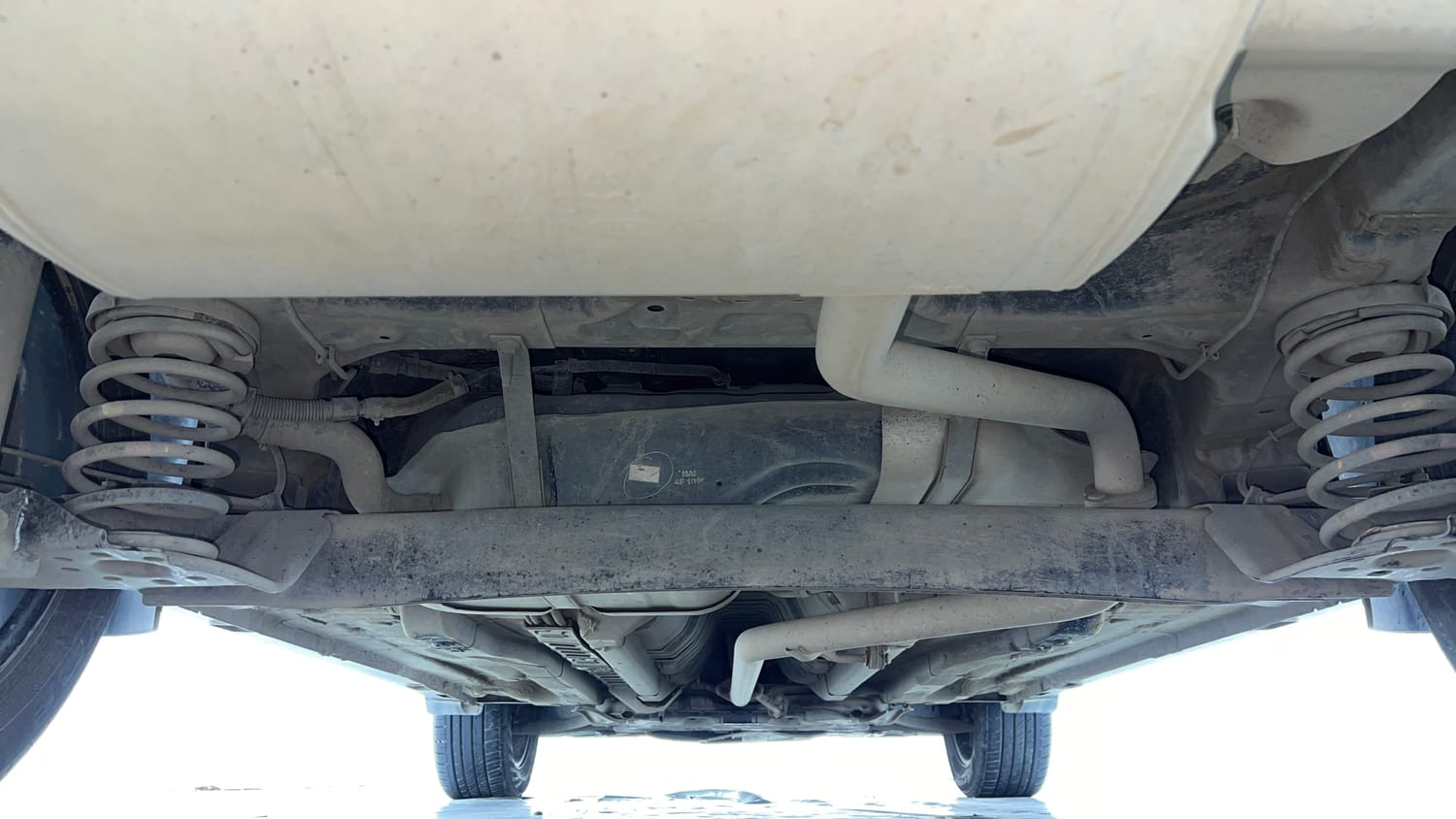 Used 2018 Hyundai Creta SX 1.6 AT CRDi Diesel Automatic extra REAR UNDERBODY VIEW (TAKEN FROM REAR)