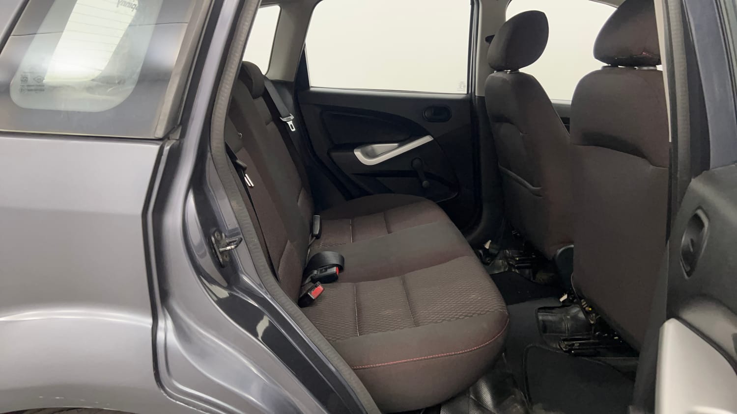 Used 2012 Ford Figo Duratec Petrol ZXI 1.2 Petrol Manual interior RIGHT SIDE REAR DOOR CABIN VIEW