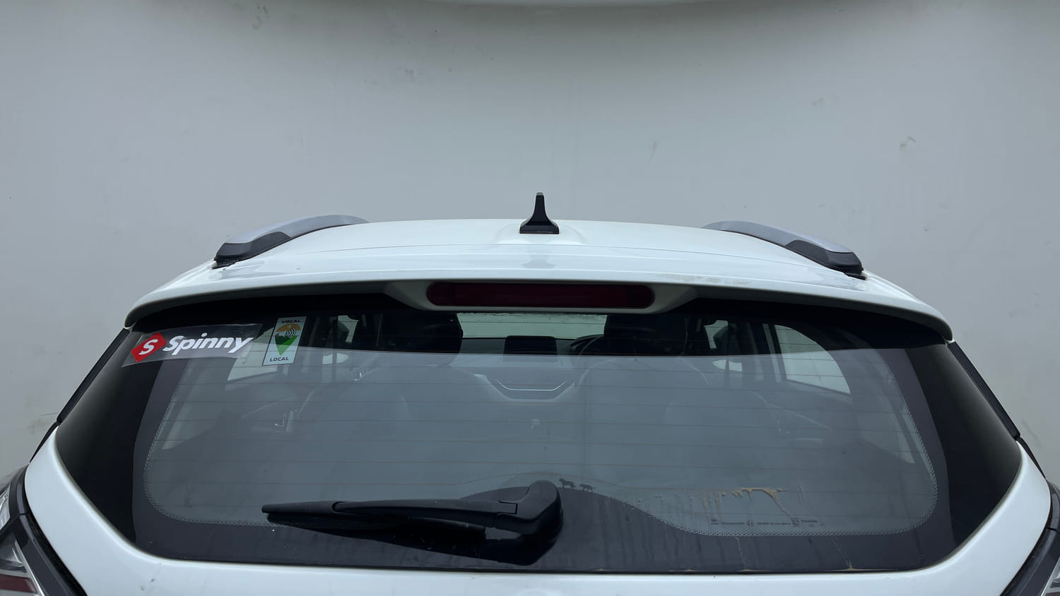 Used 2023 Tata Nexon XZA Plus Petrol Automatic exterior BACK WINDSHIELD VIEW