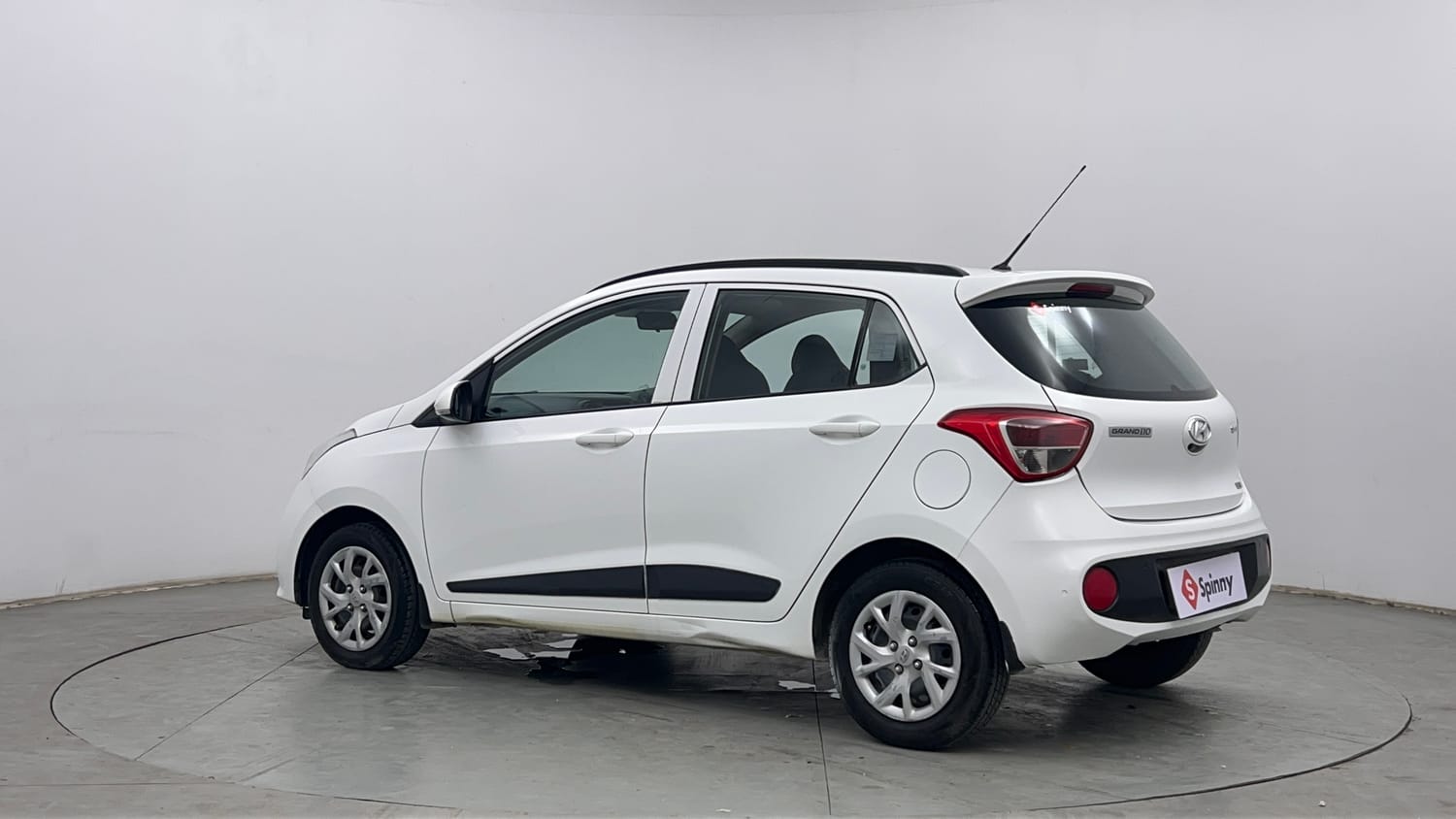 Used 2019 Hyundai Grand i10 Sportz 1.2 Kappa VTVT Petrol Manual exterior LEFT REAR CORNER VIEW