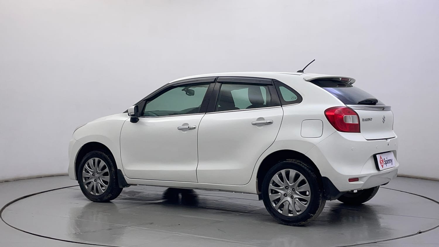 Used 2018 Maruti Suzuki Baleno Zeta 1.2 Petrol Manual exterior LEFT REAR CORNER VIEW