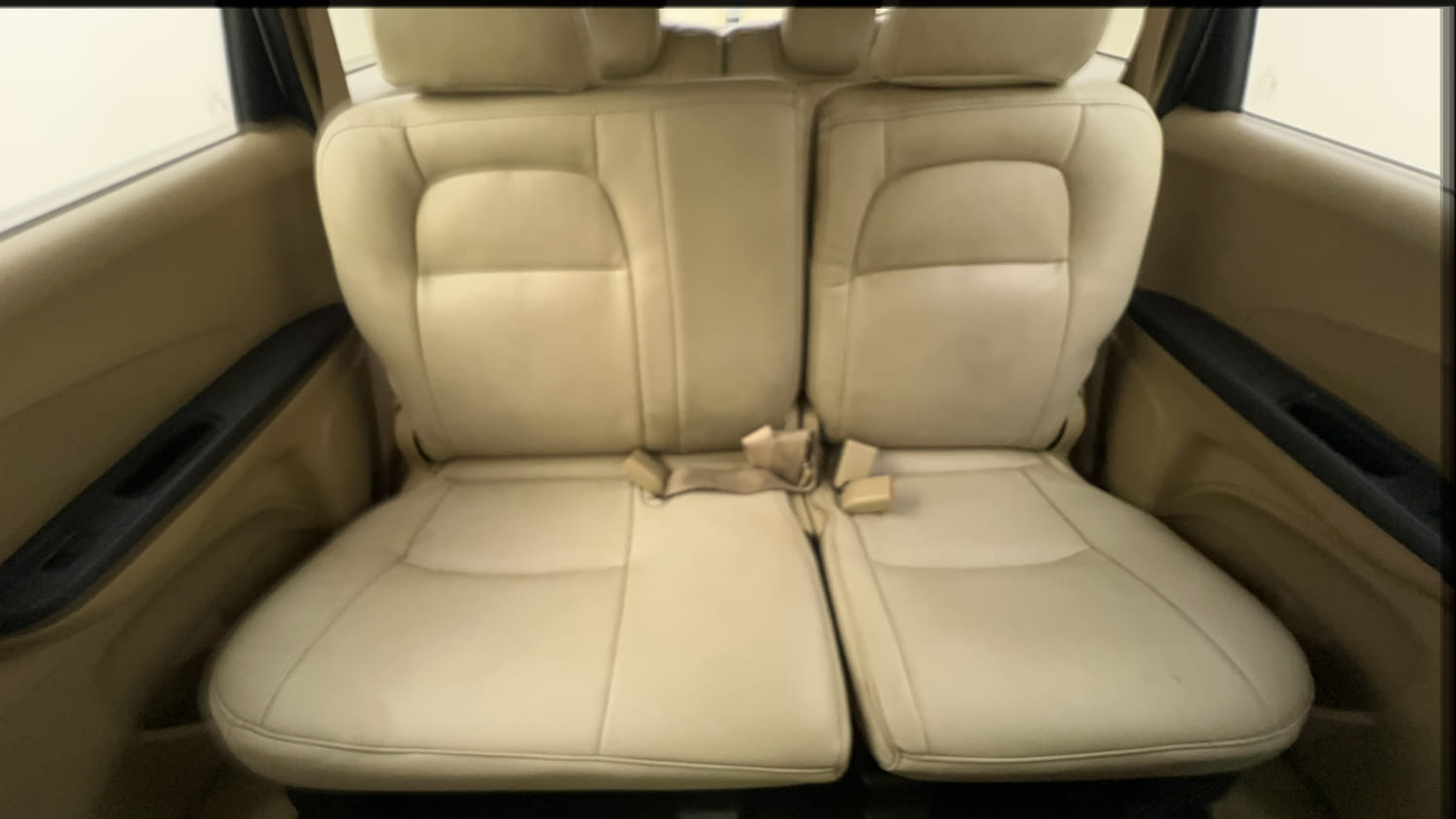 Used 2015 Honda Mobilio S Petrol Petrol Manual interior REAR SEAT CONDITION VIEW