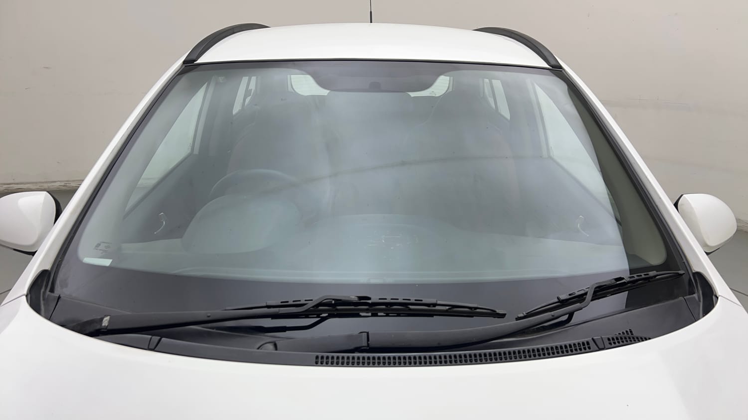 Used 2018 Hyundai Grand i10 Sportz 1.2 Kappa VTVT Petrol Manual exterior FRONT WINDSHIELD VIEW