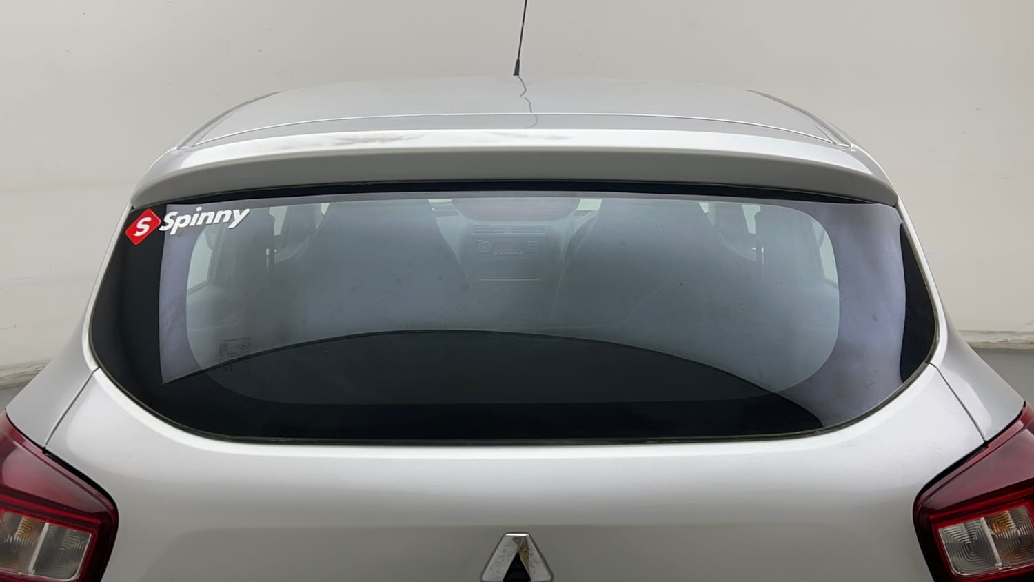 Used 2021 Renault Kwid RXL 1.0 MT Petrol Manual exterior BACK WINDSHIELD VIEW