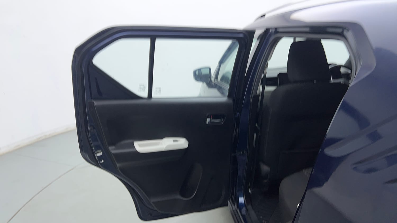 Used 2025 Maruti Suzuki Ignis Zeta 1.2 MT Petrol Manual interior LEFT REAR DOOR OPEN VIEW