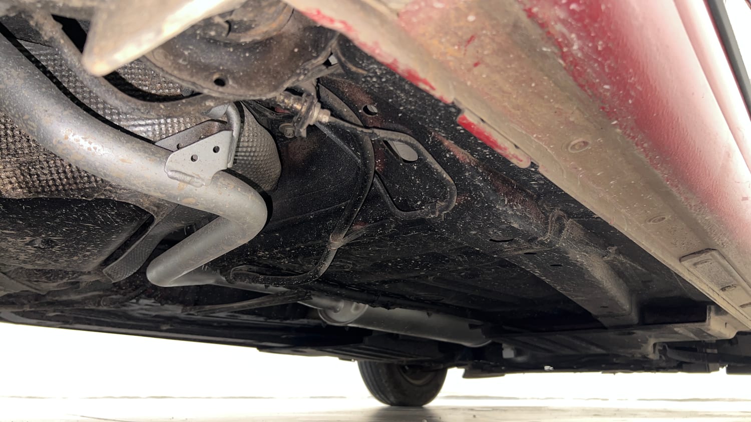 Used 2024 Maruti Suzuki Swift VXi Petrol Manual extra REAR RIGHT UNDERBODY VIEW